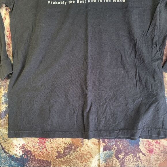 The Chive "Probably The Best Site In The World" T-shirt Blk Men's XL Long Sleeve - Picture 2 of 8